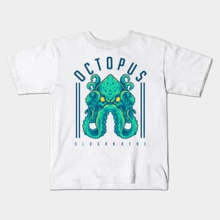 Octopus Design Kids T-Shirt